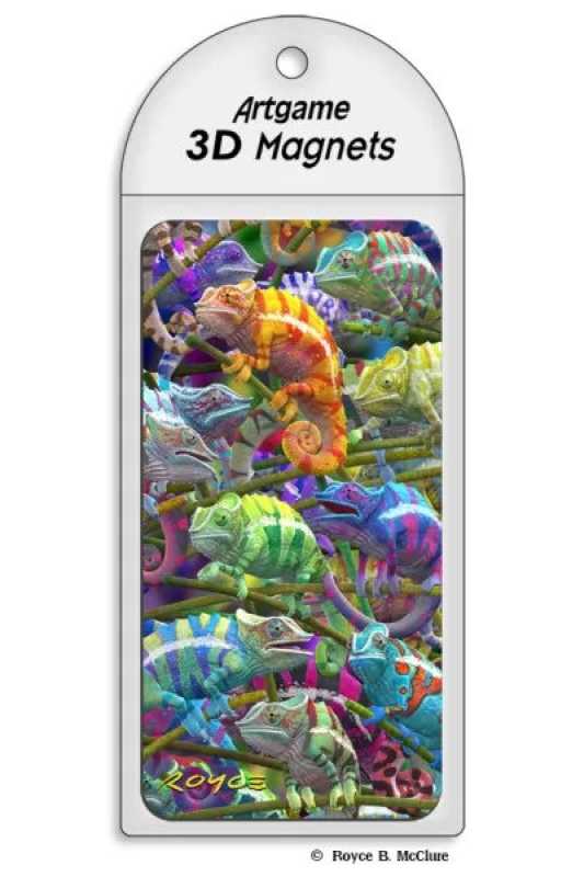 3D Magnet Chamäleons B